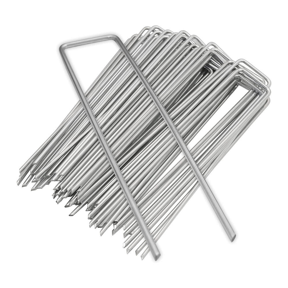 Heavy Duty Galvanised Steel Tent Pegs Metal Camping Ground Sheet