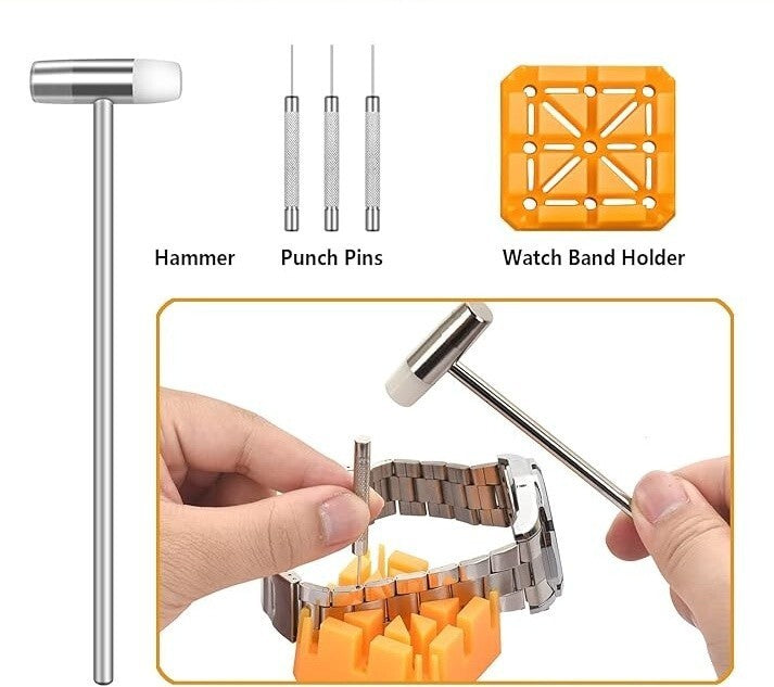 Watch Repair Tool Set 149pcs Professional Watch Repair Kit Spring Bar Tool Set