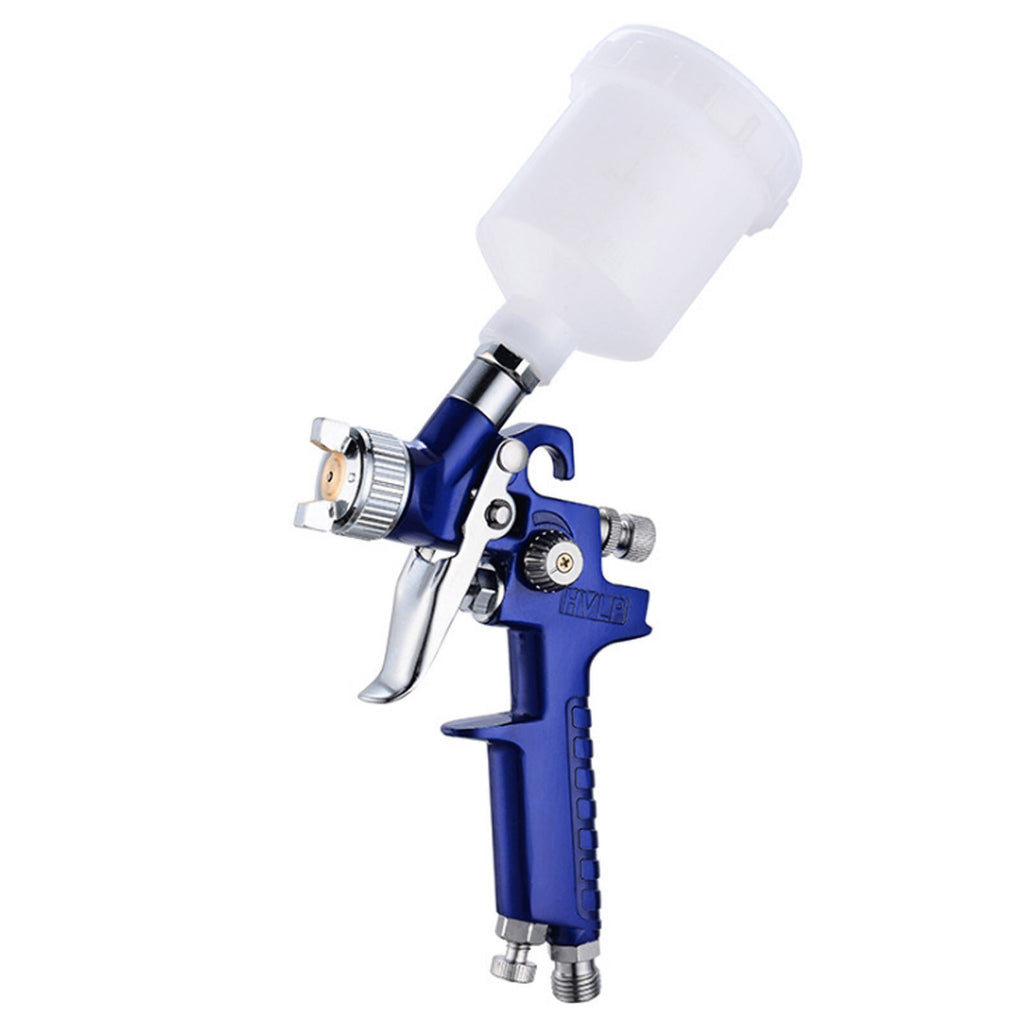 2 X HVLP Spray Gun Kit Air Gravity Feed Vehicle Car Paints1.4MM 0.8MM Nozzle