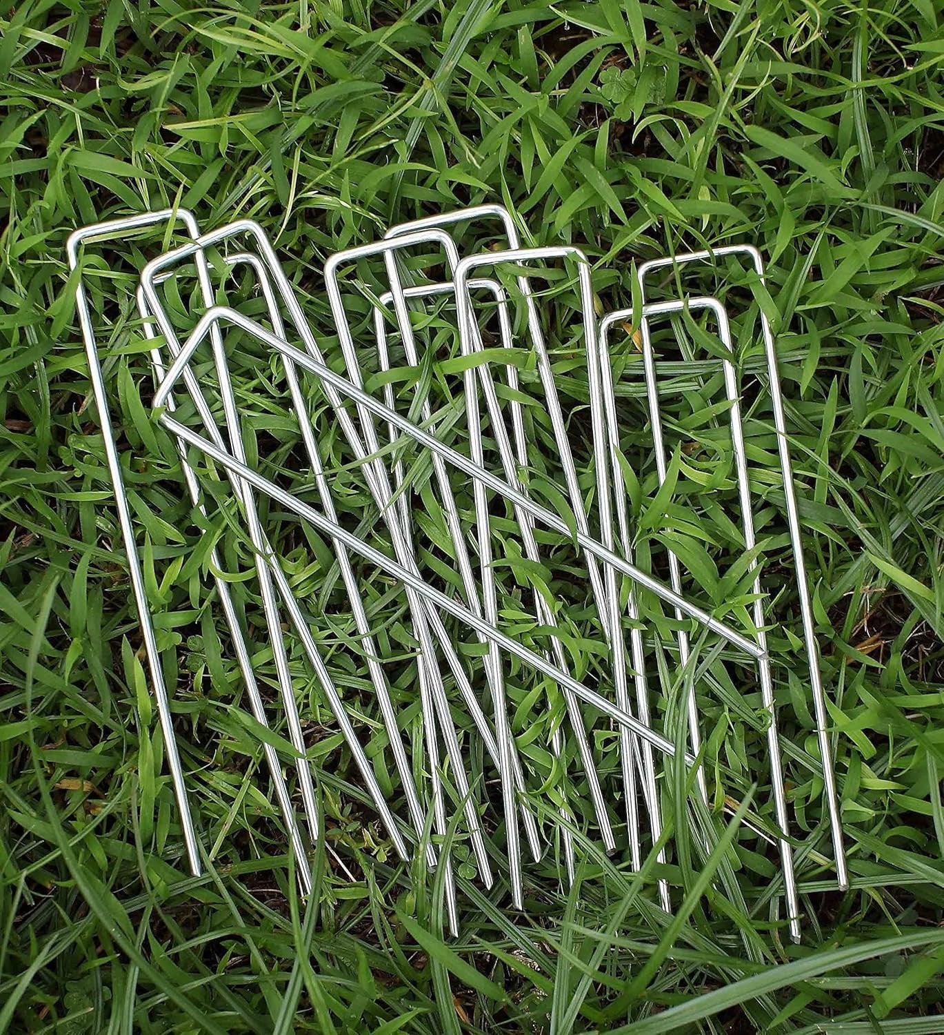 Heavy Duty Galvanised Steel Tent Pegs Metal Camping Ground Sheet