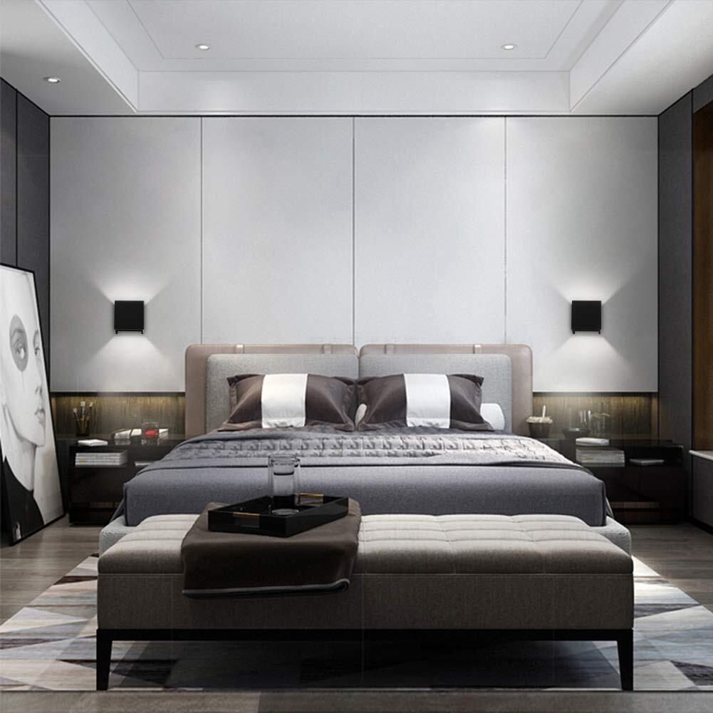 Modern LED Up Down Wall Lights Lighting Fixture Outdoor Indoor Lamp Lighting UK