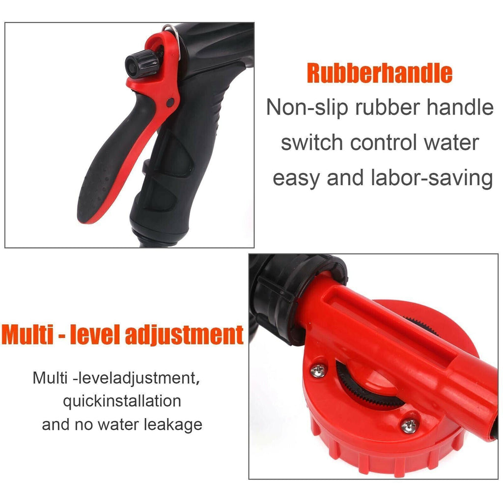 Snow Foam Car Wash Spray Gun Lance Uses Hose Pipe Sprayer 900ML Handheld Bottle