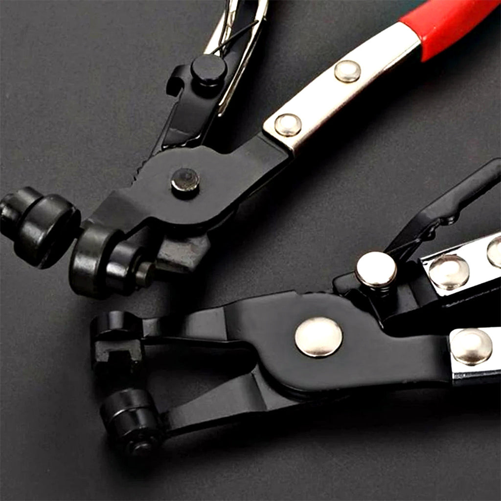 9Pc Hose Clamp Clip Pliers Kit Swivel Jaw Flat Angled Band Tool High Quality