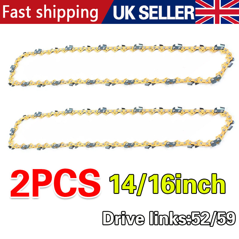 2PCS 14-52 Drive Links Chainsaw Saw Chain Parts Tool Chainsaw Blade 3-8  Pitch