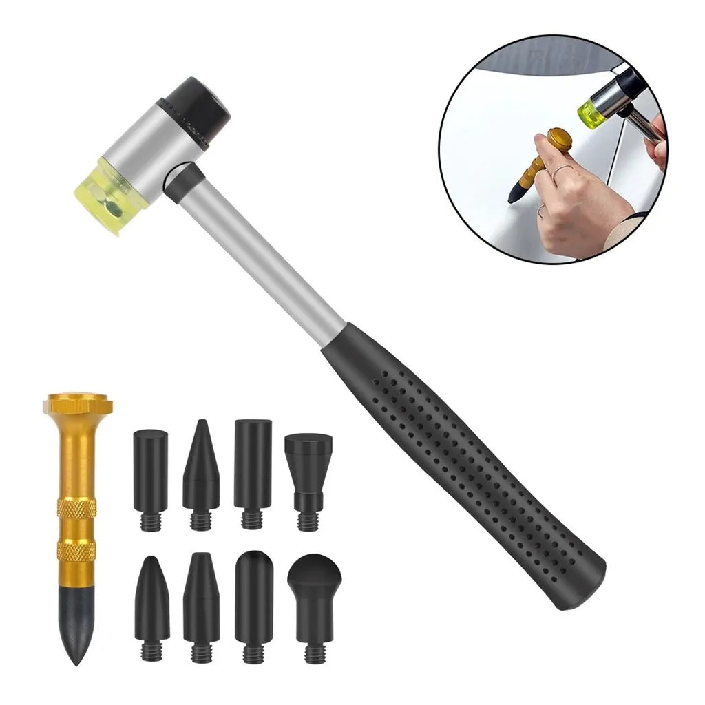 56pcs Car Paintless Kit Dent Puller Lifter Repair Removal Hail Gun Tool UK Plug