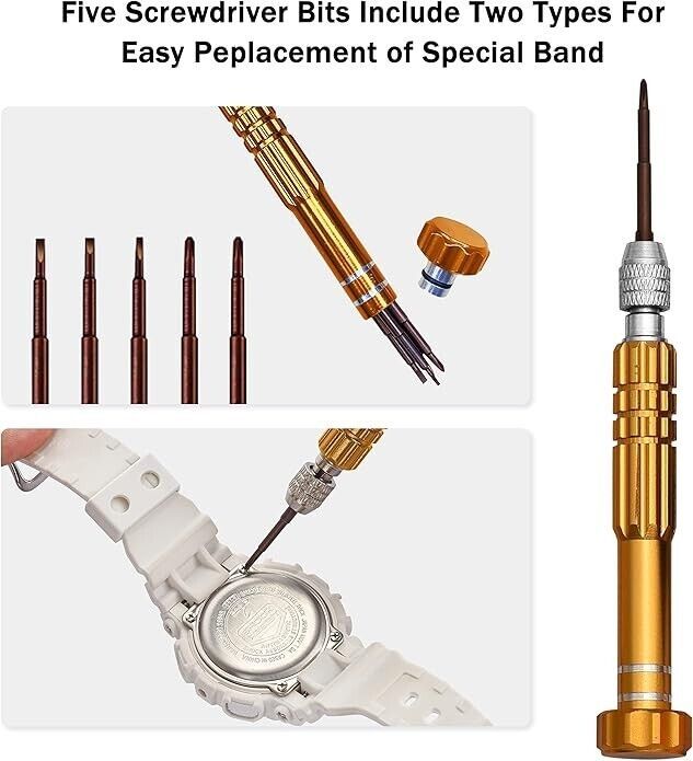 Watch Repair Tool Set 149pcs Professional Watch Repair Kit Spring Bar Tool Set