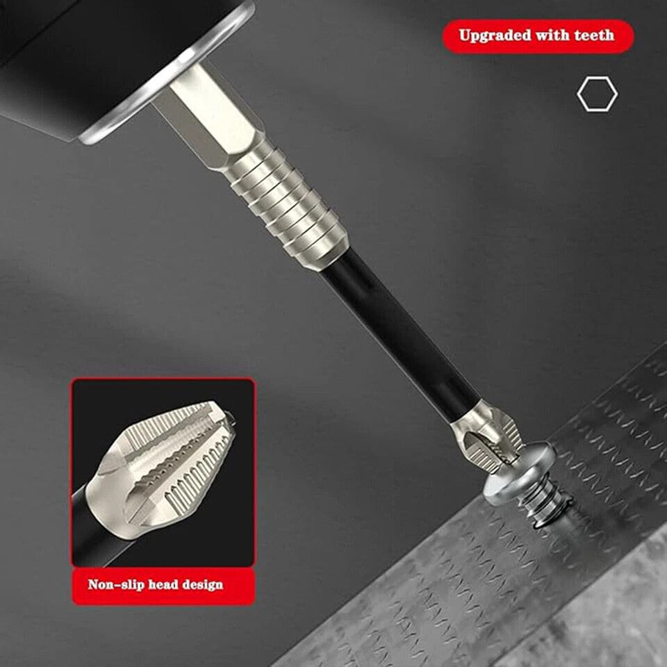 6PCS High Magnetic Screw Driver Drill Bit Set Magnetic Drill Bits Anti-Slip UK