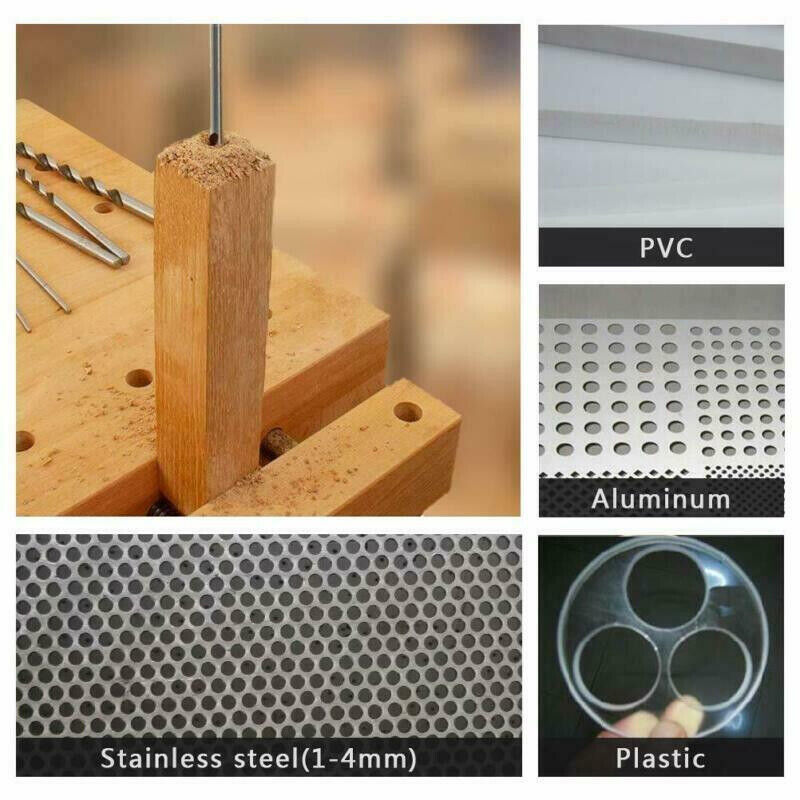 5PC 160MM Extra Long Wood Metal Drill Bit Set Brad Point 2mm 3mm 3.5mm 4mm 5mm