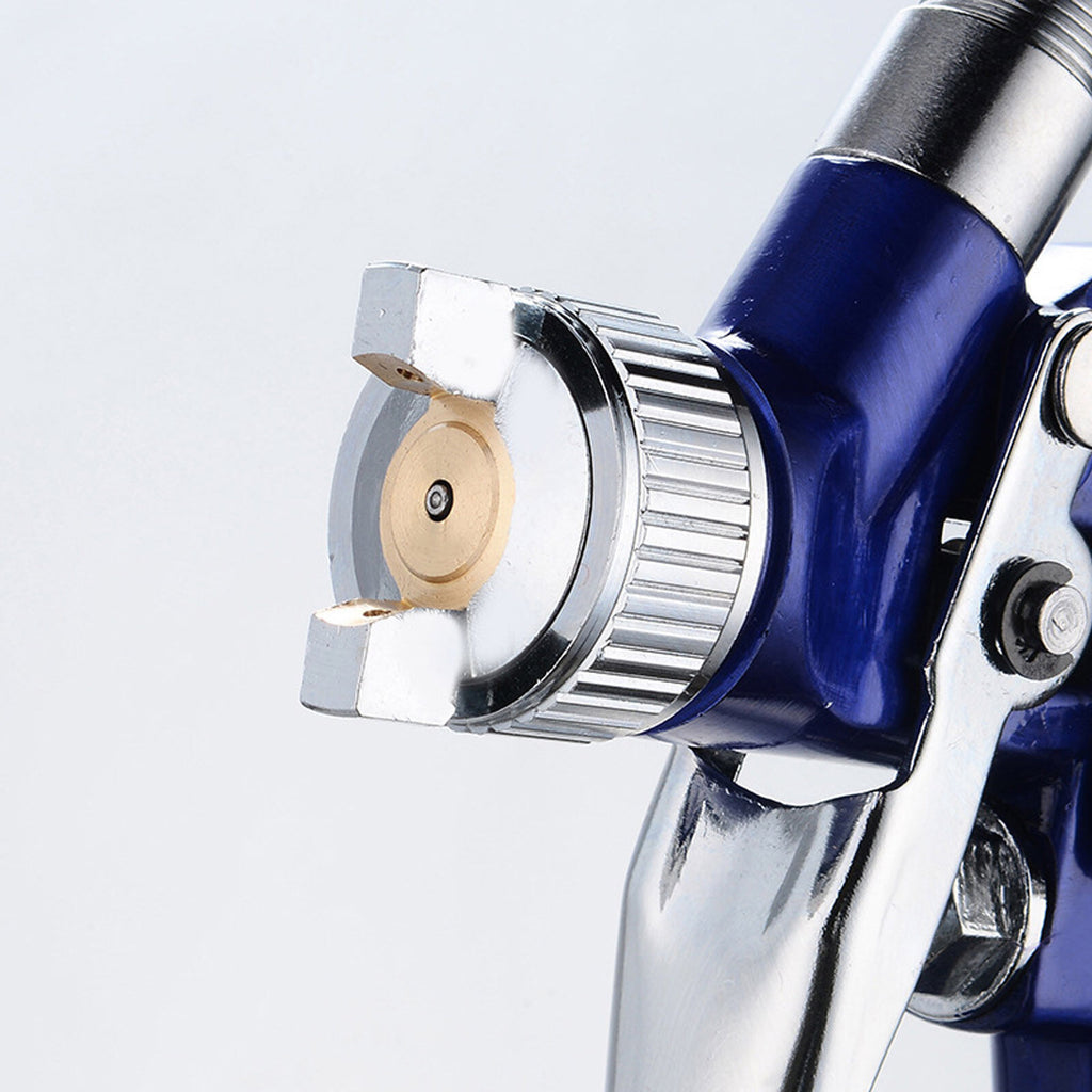 2 X HVLP Spray Gun Kit Air Gravity Feed Vehicle Car Paints1.4MM 0.8MM Nozzle