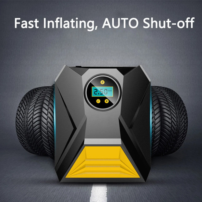 Electric Corded 12V 150PSI Car Tyre Inflator  Portable Air Compressor