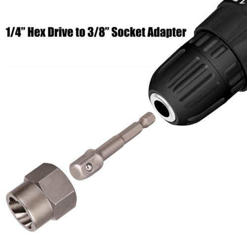 3-8 Locking Wheel Nut Remover Set Stud Bolt Impact Twist Socket Extractor Tool